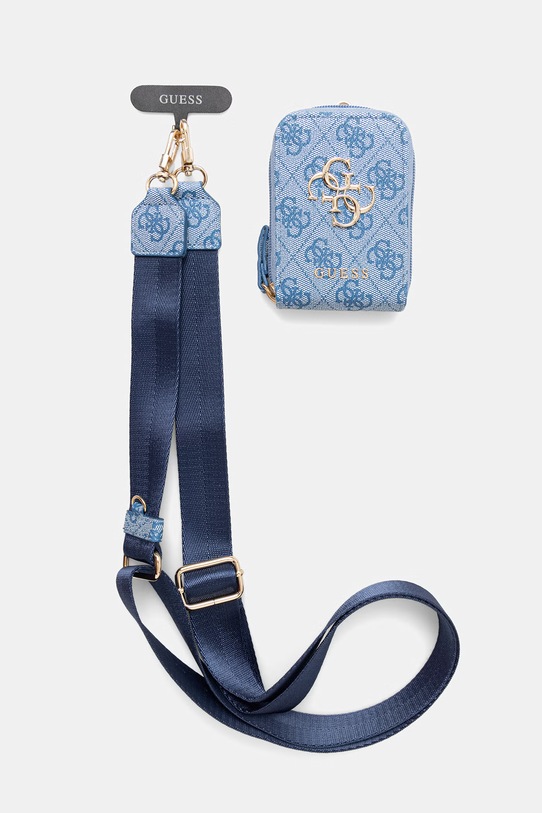Guess pasek do telefonu niebieski GUUCNKP4DGMB