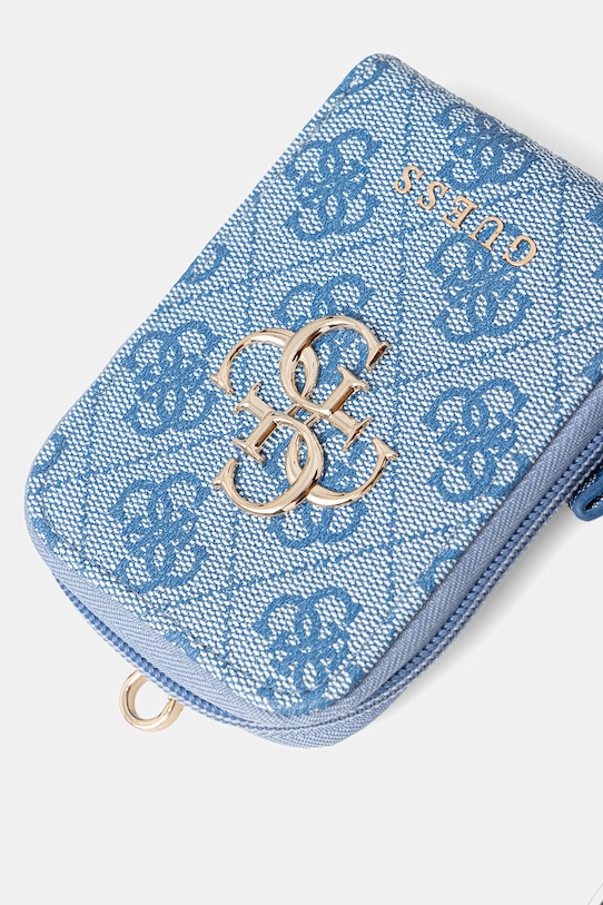 Guess pasek do telefonu GUUCNKP4DGMB niebieski AA00