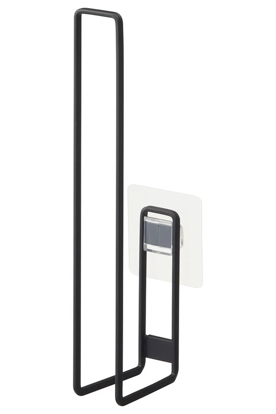 Yamazaki suport pentru hârtie igienică Tower negru 5990