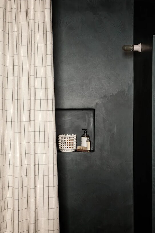 Шторка для душу ferm LIVING Chambray 100749204 бежевий AA00