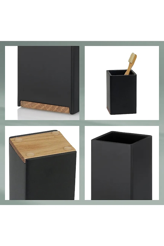 Pohár na kefu Kela KE.23687 čierna AA00