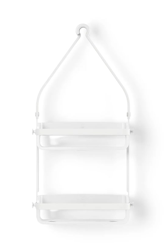 Závesný regál do sprchy Umbra Flex biela 023460.660