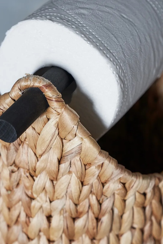 Baie House Doctor suport pentru hârtie igienică cu dozator 50 x 19 cm 262240302 maro