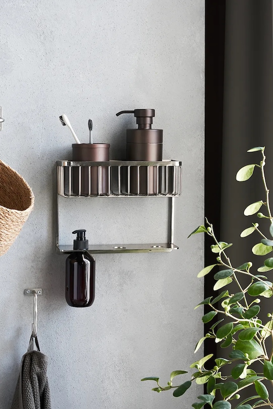 House Doctor półka prysznicowa HDBath 20 x 25,5 xm 205347003 szary AA00