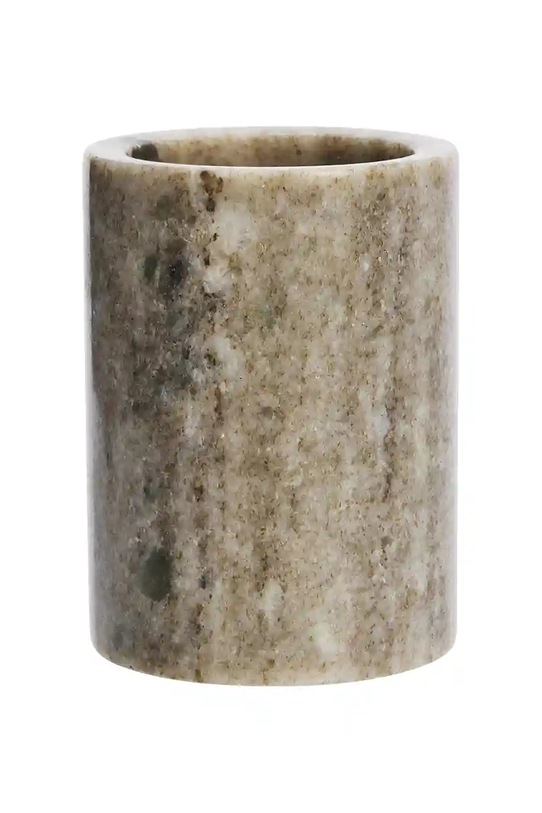 Nádoba na zubnú kefku Madam Stoltz 7,5 x 10 cm béžová KT20601BG