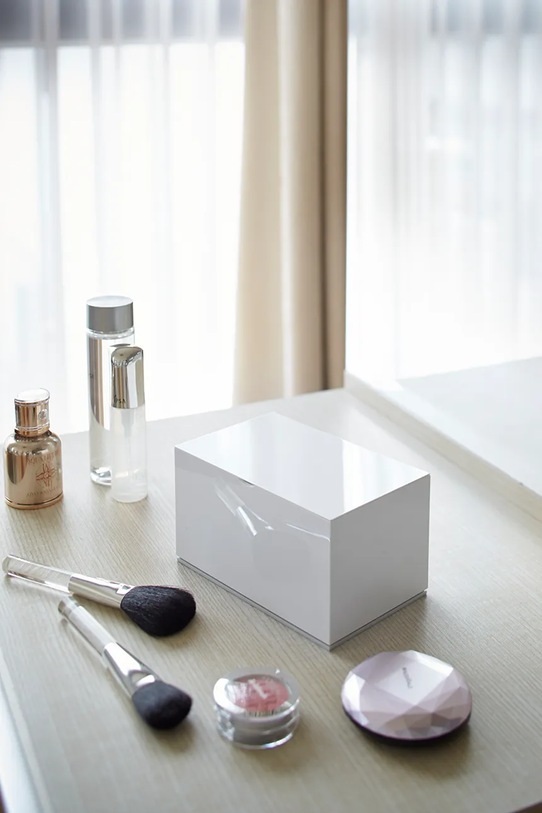 Yamazaki organizer łazienkowy Veil 16 x 10 x 9 cm 2427 biały