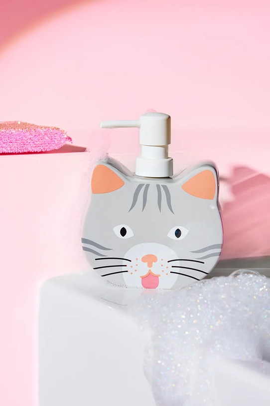 Łazienka Fluid Market dozownik do mydła 11 x 12,5 x 5,5 cm AASOAPCAT szary