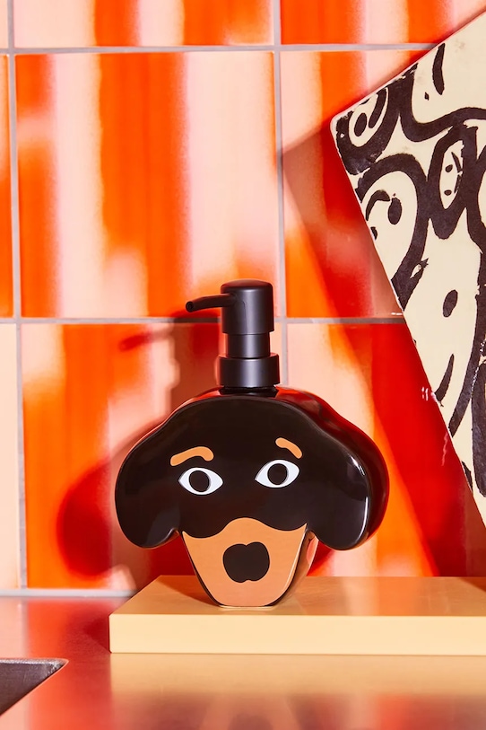 Łazienka Fluid Market dozownik do mydła 17 x 5,5 x 14 cm AASOAPDOG czarny