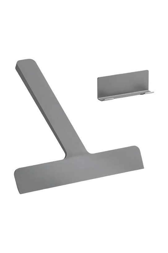 Zone Denmark ściągaczka prysznicowa z haczykiem Ume 24 x 22 cm szary 35009