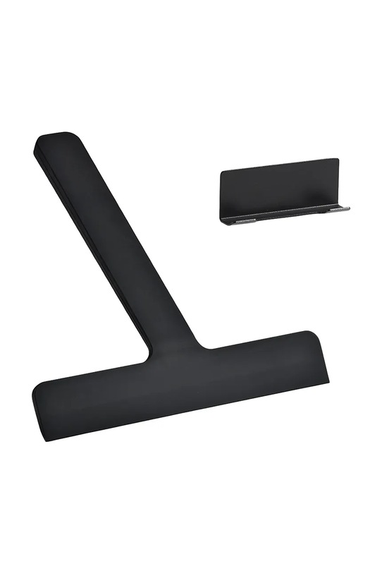 Zone Denmark ściągaczka prysznicowa z haczykiem Ume 24 x 22 cm czarny 35007.