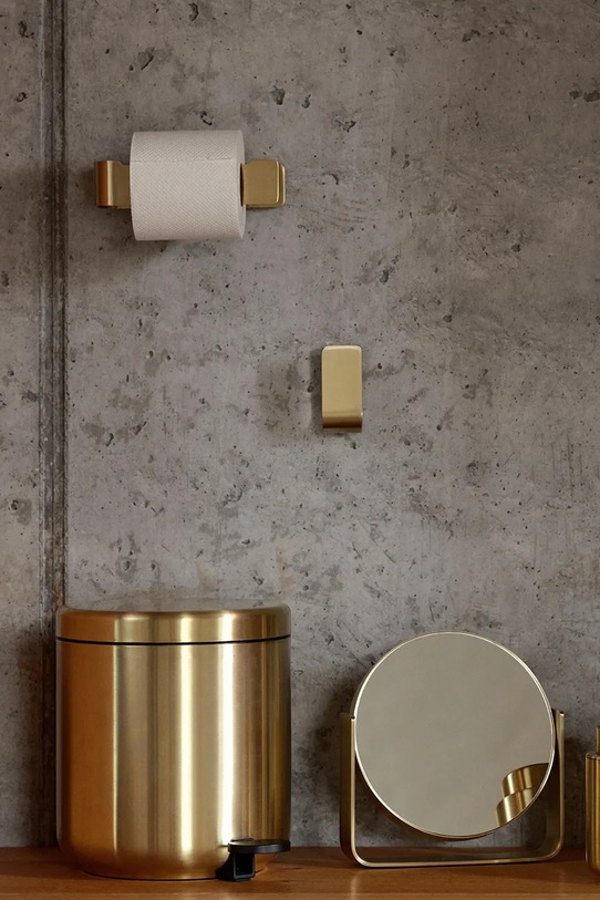 Łazienka Zone Denmark uchwyt na papier toaletowy Ume 8 x 16 cm 36629 żółty