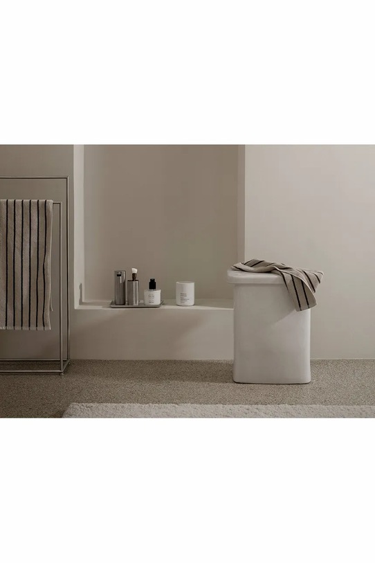 Łazienka Blomus kubek na szczoteczki do zębów z metalu B67511 srebrny