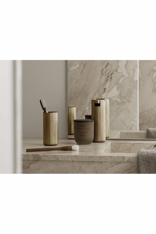 Łazienka Blomus dozownik do mydła ze stali nierdzewnej B67502 złoty