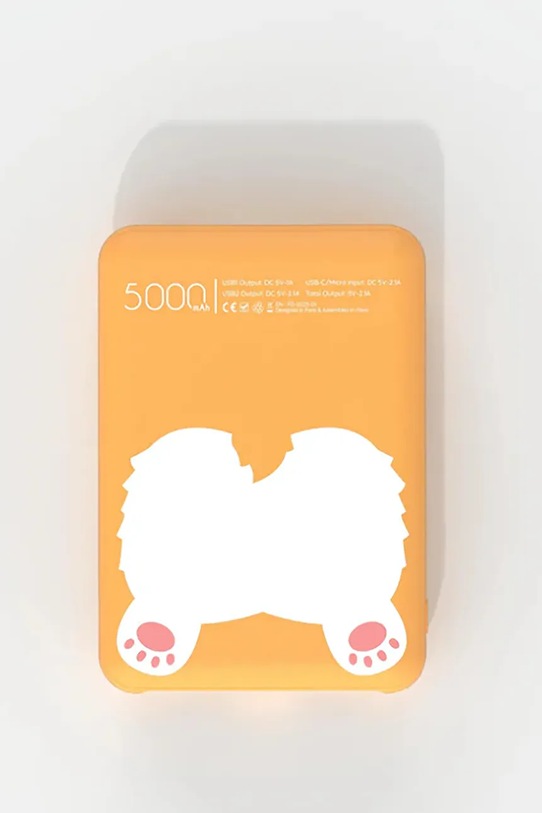 MOB powerbank Corgi 5000mAh PO.CORG5.0.01 pomarańczowy AA00