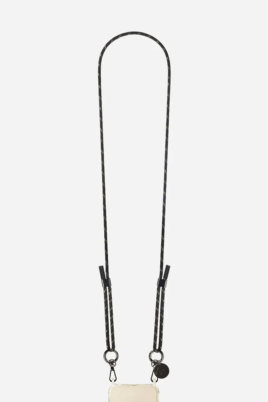 LaCoqueFrançaise łańcuszek do telefonu Liam 170 cm czarny LE312654