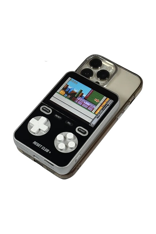 Reset Club powerbank ze zintegrowaną konsolą do gier Powerbank Gaming 7,5 × 2 × 11,5 cm szary RESET.PBANK.GRY.001