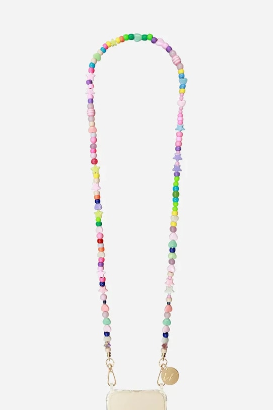 LaCoqueFrançaise łańcuszek do telefonu Tiana 100 cm multicolor LE315833