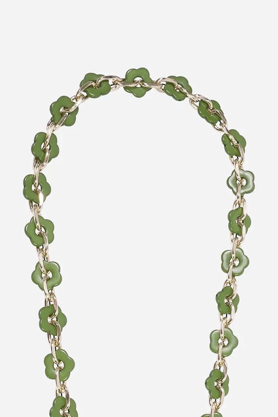 LaCoqueFrançaise łańcuszek do telefonu Cassy 120 cm LE322049 zielony AA00