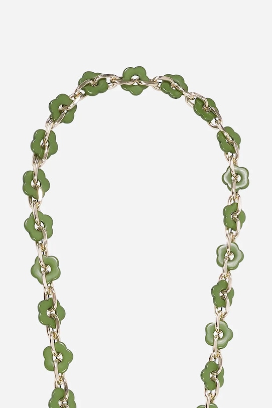 LaCoqueFrançaise łańcuszek do telefonu Cassy 120 cm LE322049 zielony AA00