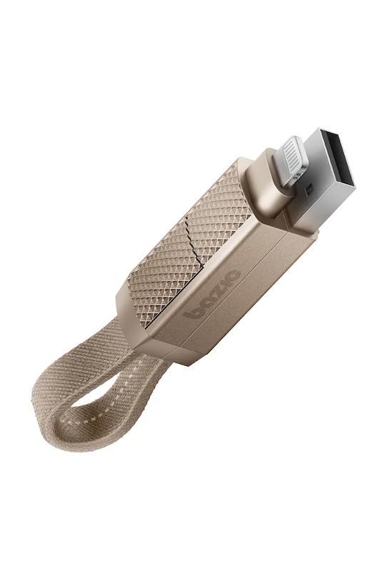 Bazic kabel do ładowania GoCharge 4w1,15 cm beżowy CBL.GC4N1.GLD015