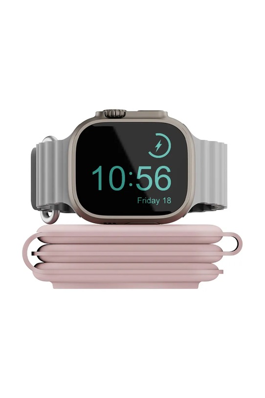 Bazic ładowarka indukcyjna 15W Fast Charging MagSafe 7,5 x 2,5 x 0,8 cm różowy GM.TROPLUS.PNK