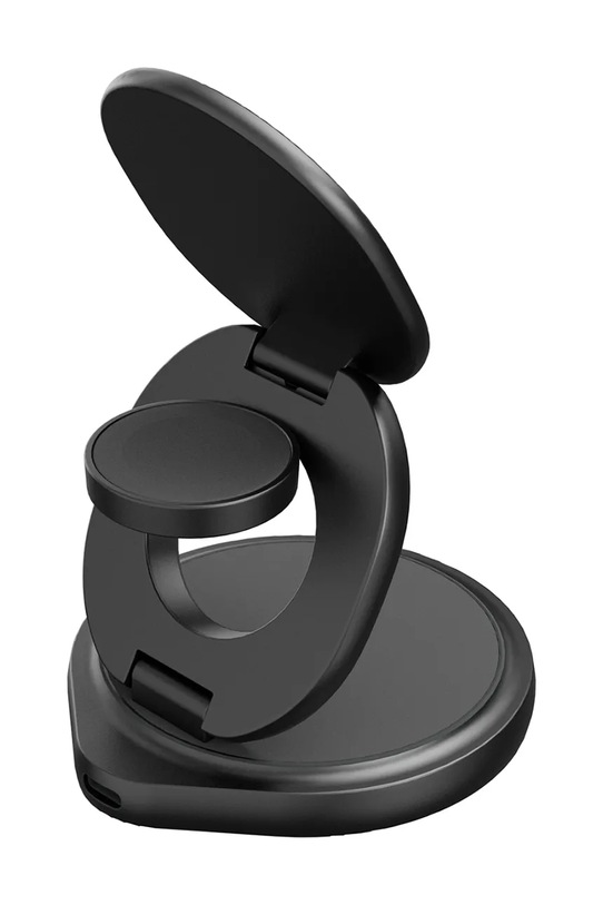 Bazic ładowarka indukcyjna 15W Fast Charging MagSafe GM.GYRE360.GUN szary AA00