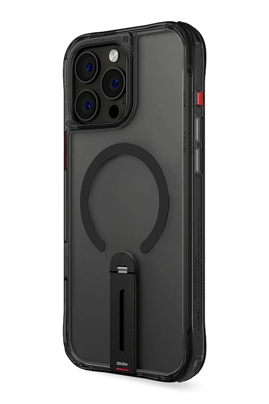 Калъф за телефон с вграден магнитен пръстен Skinarma Helix iPhone 16 Pro SK.P16PRO.HELX.BLK черен