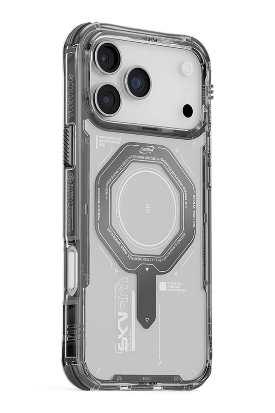 Lifestyle Skinarma etui na telefon z wbudowanym pierścieniem magnetycznym Magma iPhone 17 Pro Max SK.2025PP6.9.MGMA.GRA szary