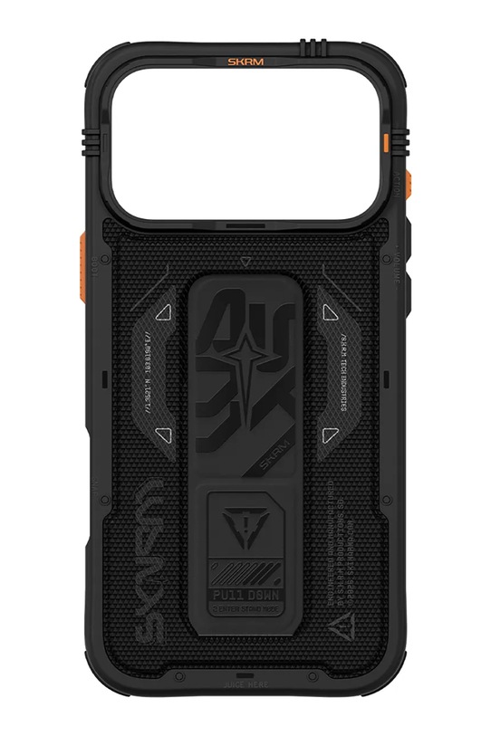 Skinarma etui na telefon z wbudowanym pierścieniem magnetycznym Phantom iPhone 17 Pro SK.2025PP6.3.PHTM.BLK czarny AA00