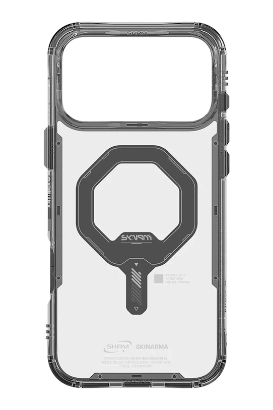 Θήκη για τηλέφωνο με ενσωματωμένο μαγνητικό δακτύλιο Skinarma Saido iPhone 17 Pro SK.2025PP6.3.SDOMS.GRA μαύρο AA00