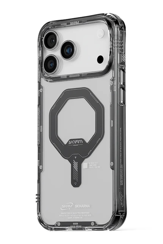 Θήκη για τηλέφωνο με ενσωματωμένο μαγνητικό δακτύλιο Skinarma Saido iPhone 17 Pro μαύρο SK.2025PP6.3.SDOMS.GRA
