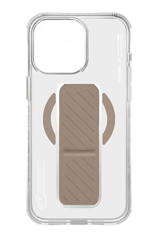 Skinarma etui na telefon z wbudowanym pierścieniem magnetycznym iPhone 16 Pro SK.2024PP63.AXON.GLD beżowy AA00