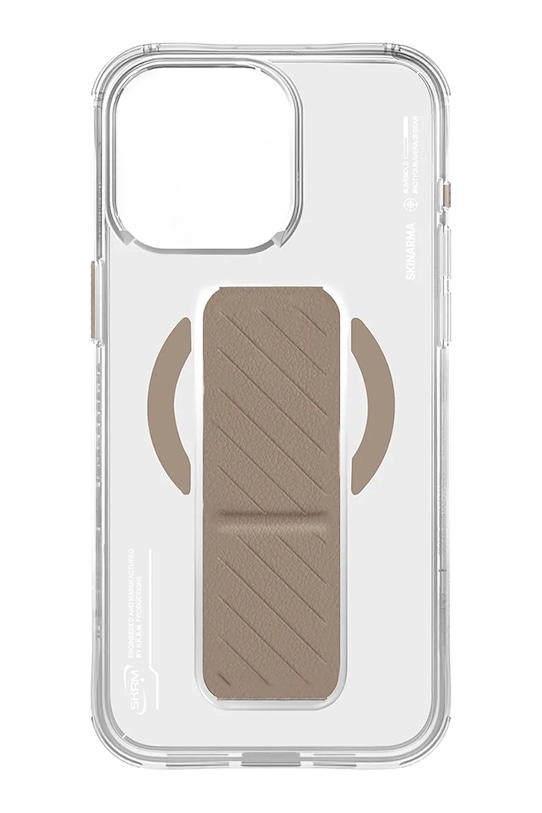 Skinarma etui na telefon z wbudowanym pierścieniem magnetycznym iPhone 16 Pro SK.2024PP63.AXON.GLD beżowy AA00