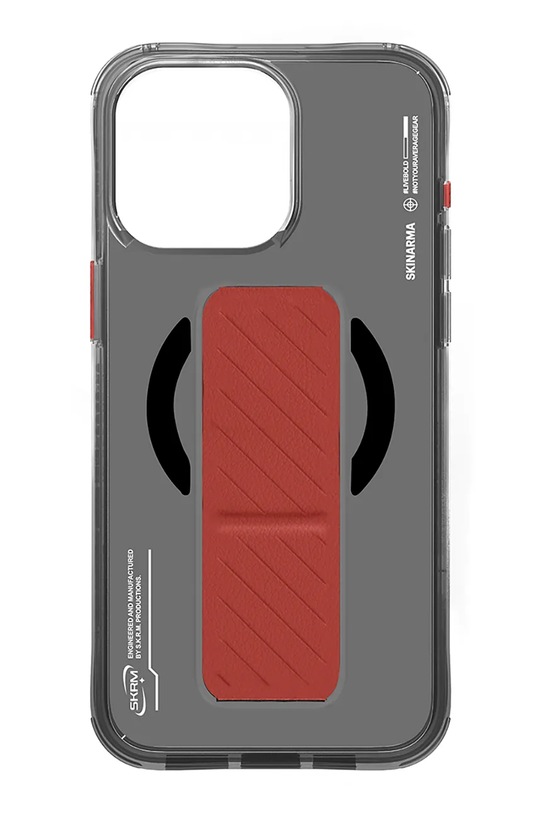 Skinarma etui na telefon z wbudowanym pierścieniem magnetycznym iPhone 16 Pro Max SK.2024PP69.AXON.BLK czarny AA00
