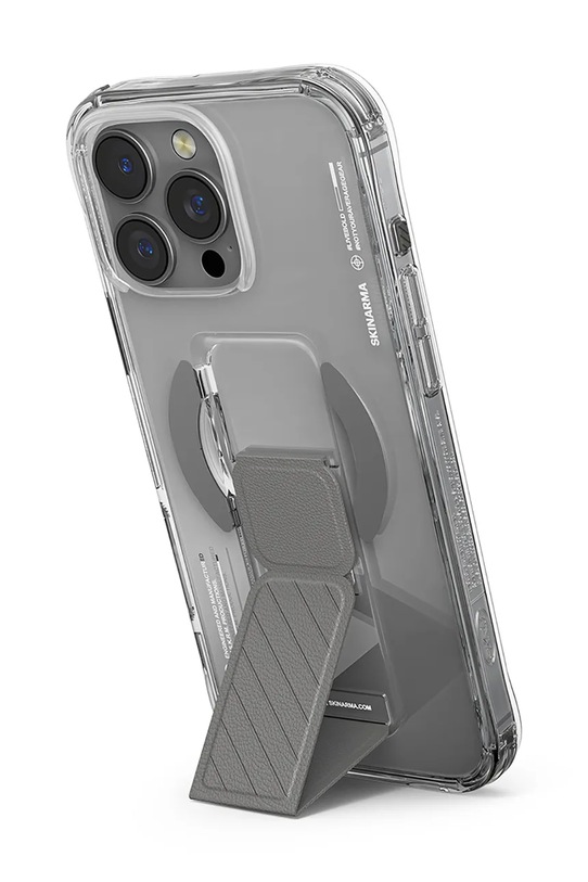 Lifestyle Skinarma etui na telefon z wbudowanym pierścieniem magnetycznym iPhone 16 Pro Max SK.2024PP69.AXON.TT transparentny