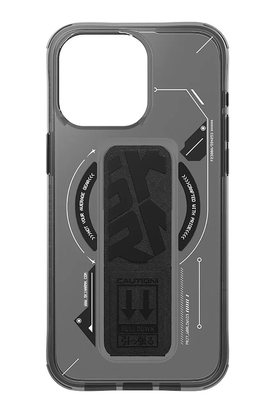 Skinarma etui na telefon z wbudowanym pierścieniem magnetycznym iPhone 16 Pro Max SK.2024PP69.HELO.BLK czarny AA00