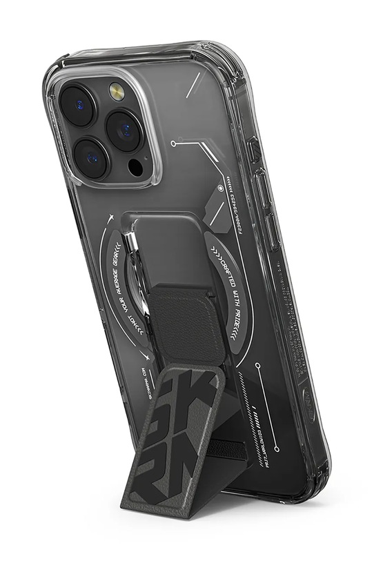 Lifestyle Skinarma etui na telefon z wbudowanym pierścieniem magnetycznym iPhone 16 Pro Max SK.2024PP69.HELO.BLK czarny