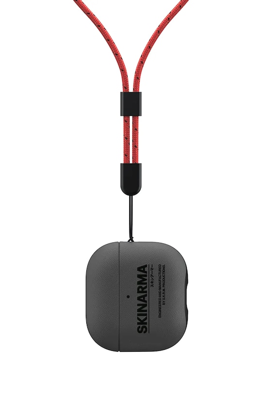 Lifestyle Skinarma etui na słuchawki bezprzewodowe Spunk AirPods 4 SK.AP4.SPUNK.GRN szary