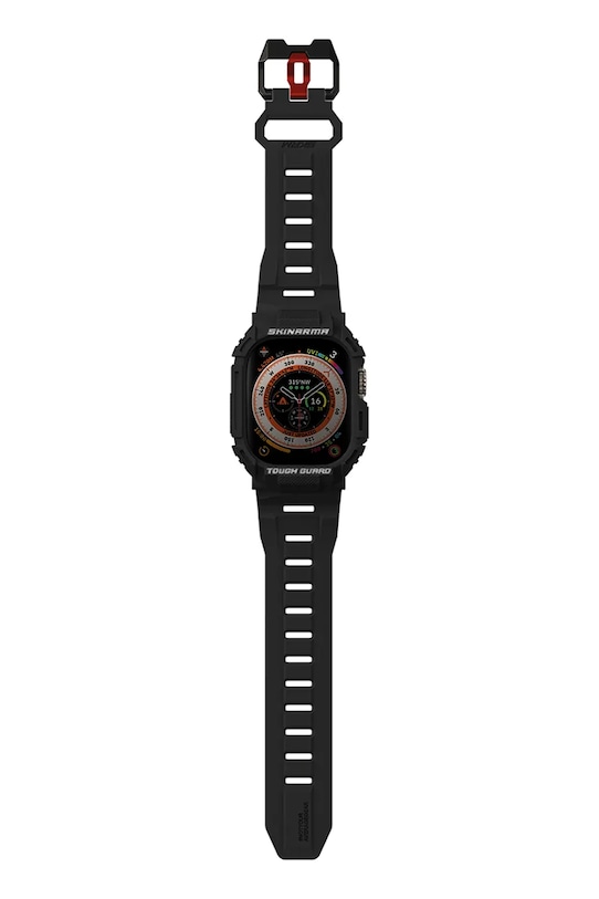 Skinarma obudowa i pasek do apple watch Mecha 2in1 49 mm czarny SK.WS.MECHA.BLK49