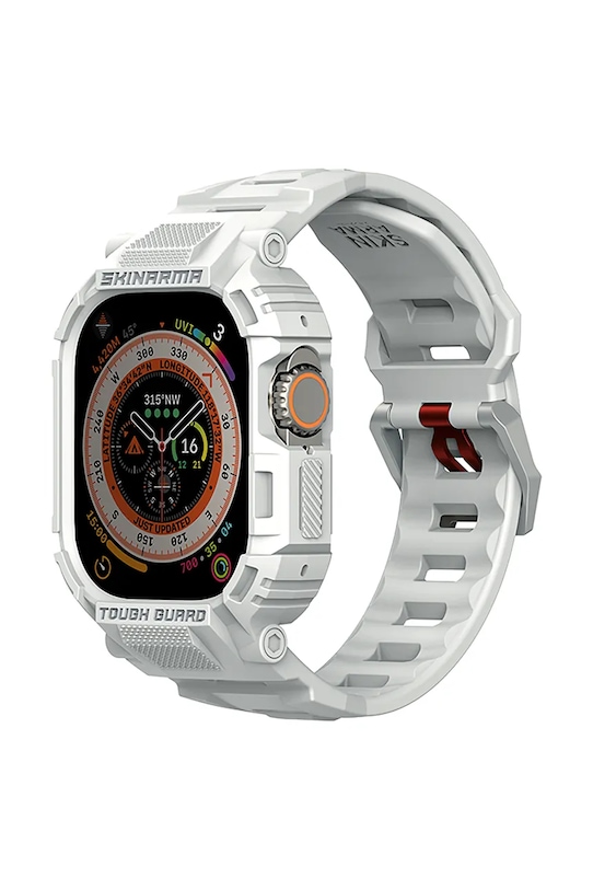 Skinarma obudowa i pasek do apple watch Mecha 2in1 49 mm SK.WS.MECHA.LGRY49 szary AA00