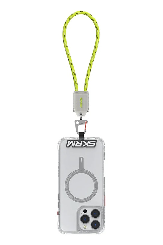 Skinarma uniwersalna smycz do telefonu 2w1 Dyno Ve USB-C/USB-C zielony SK.DYVEHS.CBLCC.GLOW