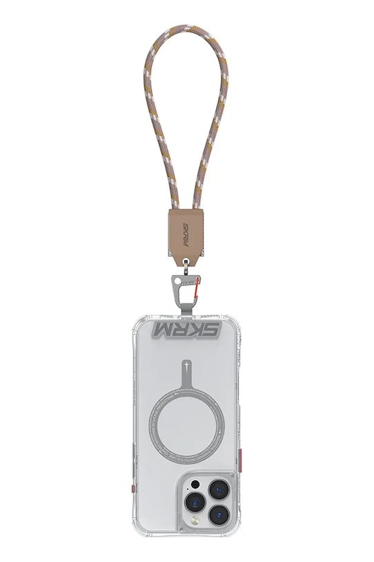 Universal λουρί για τηλέφωνο Skinarma 2w1 Dyno Ve USB-C/USB-C καφέ SK.DYVEHS.CBLCC.BGE