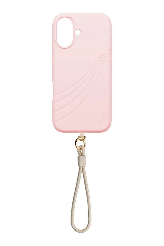 Чехол для телефона со встроенным магнитным кольцом UNIQ iPhone 17 UNQ.P6.32025.SERMCPNK розовый AA00