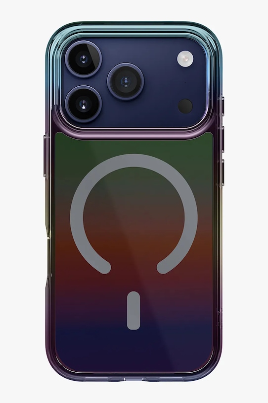 Чехол для телефона со встроенным магнитным кольцом UNIQ iPhone 17 Pro мультиколор UNQ.P6.3P2025.RDMMQTZ