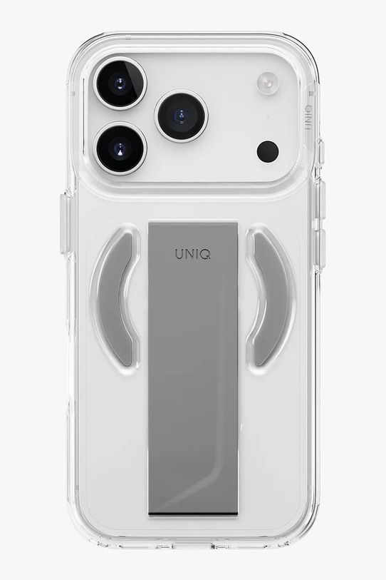 UNIQ etui na telefon z wbudowanym pierścieniem magnetycznym iPhone 17 Pro transparentny UNQ.P6.3P2025.HELAMLCLR