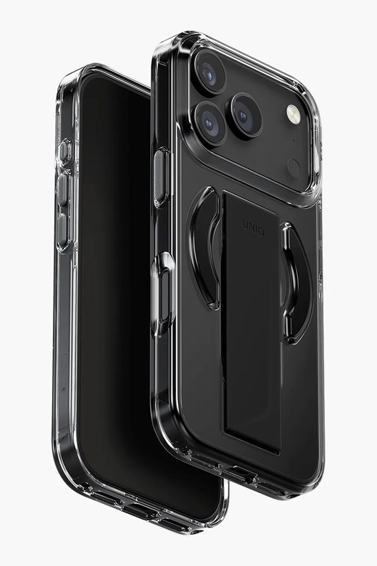 UNIQ etui na telefon z wbudowanym pierścieniem magnetycznym iPhone 17 Pro transparentny UNQ.P6.3P2025.HELAMVSMK