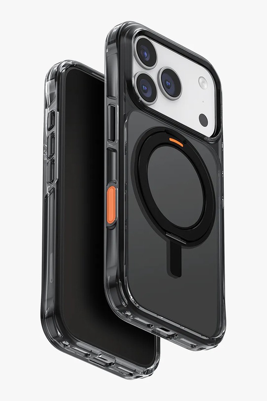 UNIQ etui na telefon z wbudowanym pierścieniem magnetycznym iPhone 17 Pro UNQ.P6.3P2025.SWVCBLK czarny