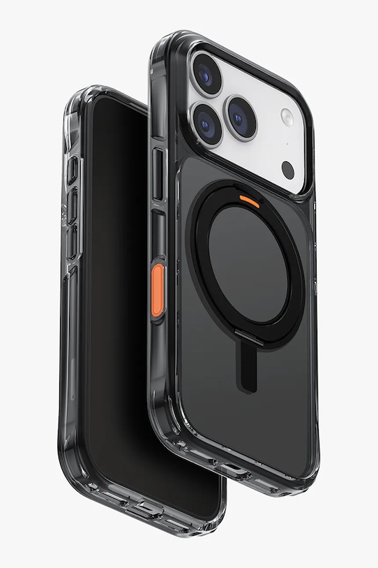 Чехол для телефона со встроенным магнитным кольцом UNIQ iPhone 17 Pro UNQ.P6.3P2025.SWVCBLK чёрный