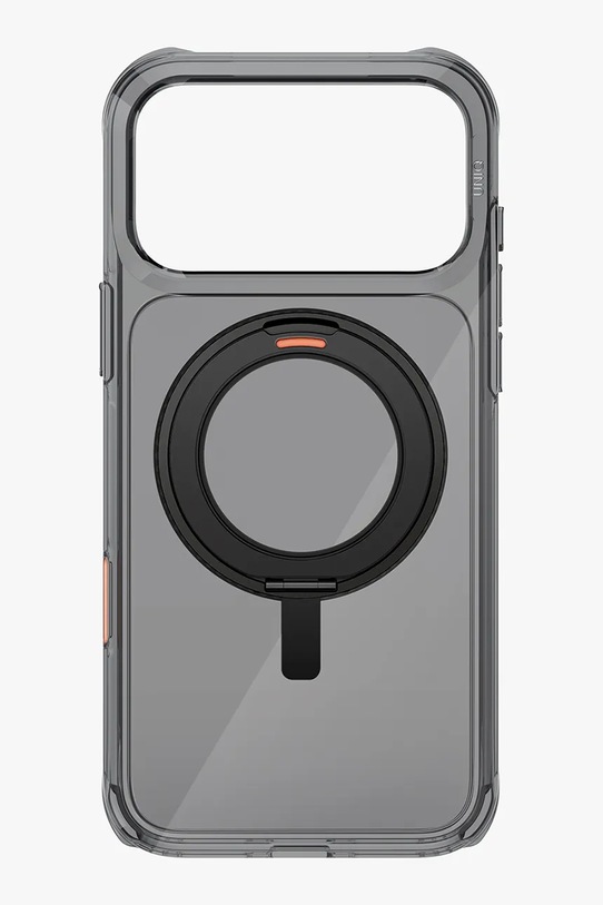 UNIQ etui na telefon z wbudowanym pierścieniem magnetycznym iPhone 17 Pro Max UNQ.P6.9P2025.SWVCBLK czarny AA00