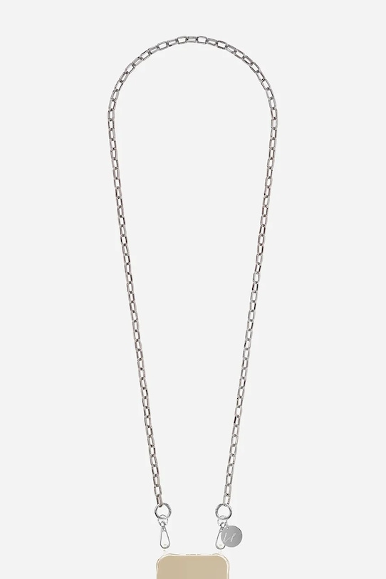 LaCoqueFrançaise łańcuszek do telefonu Petra 120 cm szary LE322003